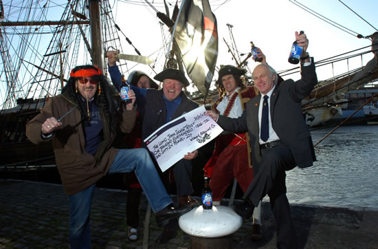 Wickwar Brewery Cheque Handover
